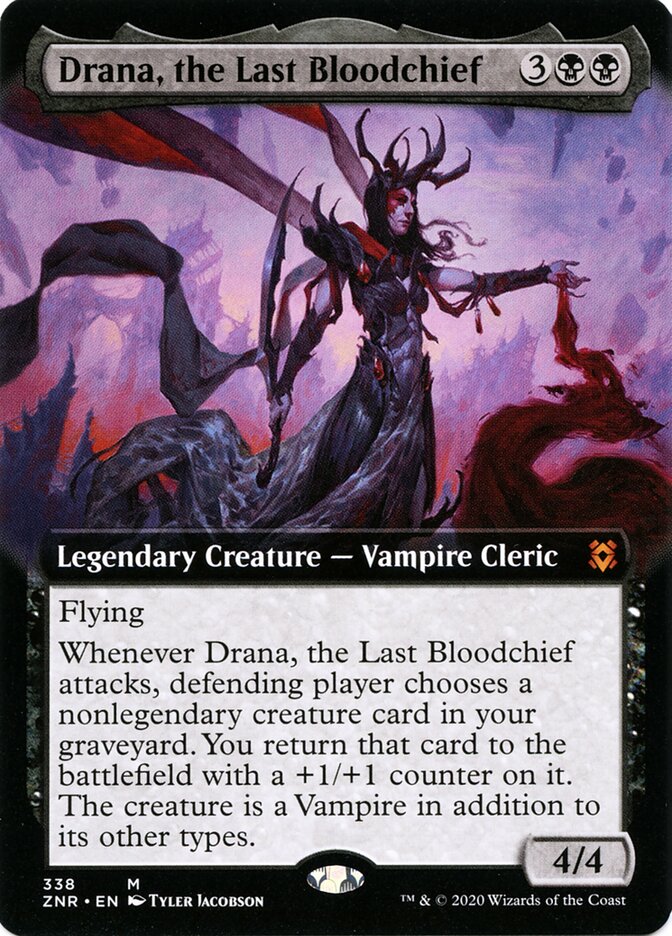 Drana, the Last Bloodchief card front