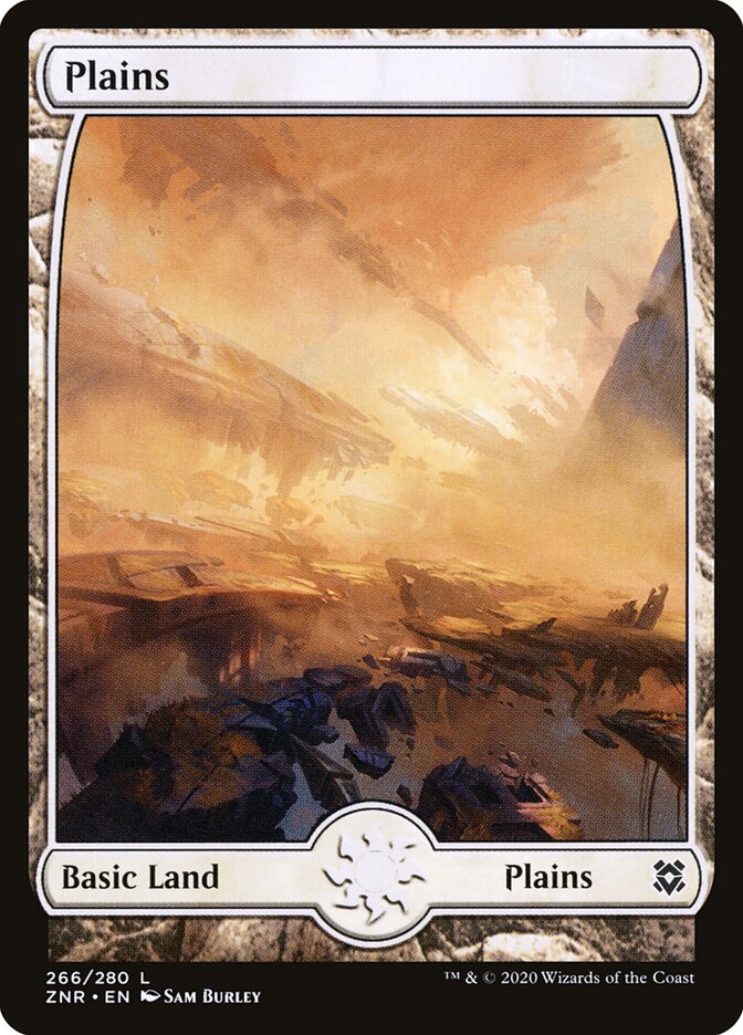 Plains card front