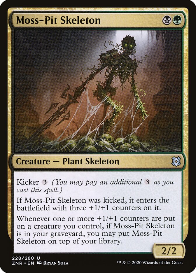 Moss-Pit Skeleton card front