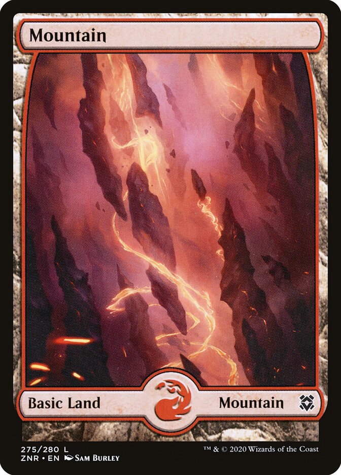 Mountain card front