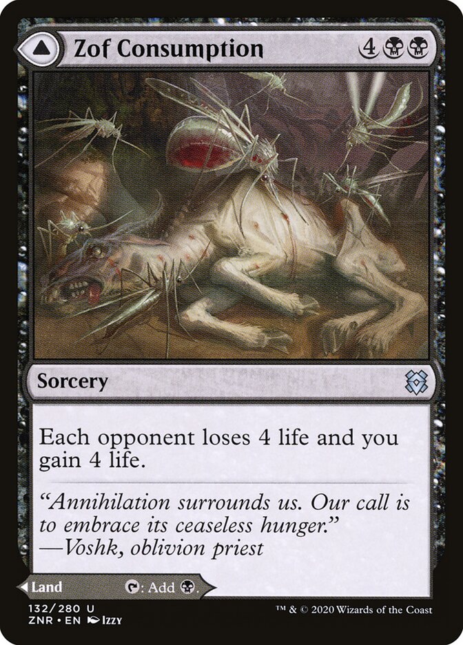 Zof Consumption card front