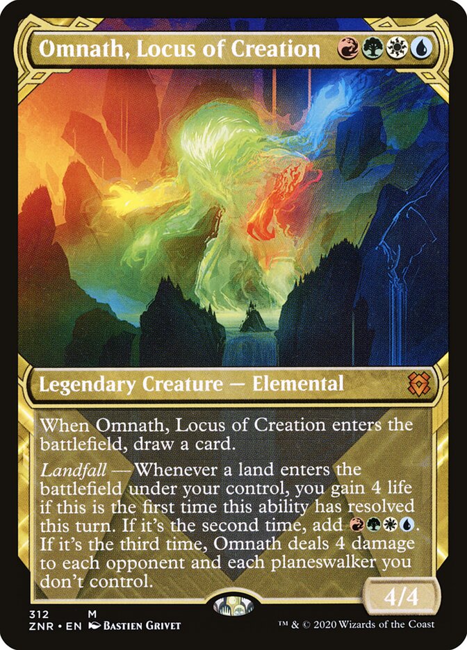 Omnath, Locus of Creation card front