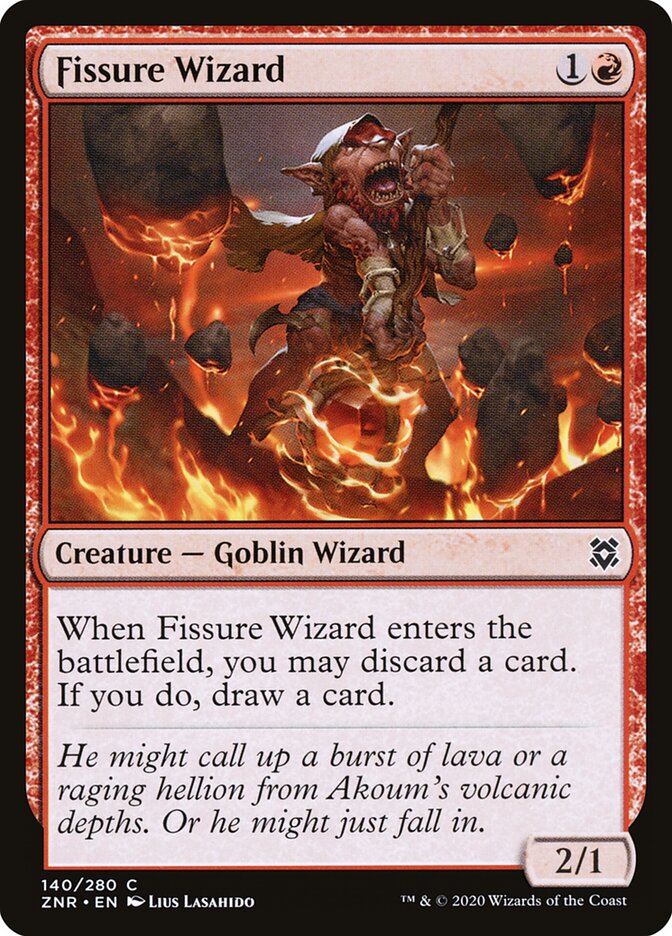Fissure Wizard card front