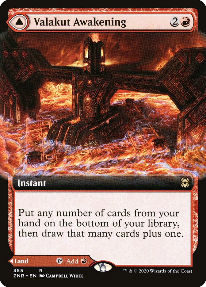 Valakut Awakening card front