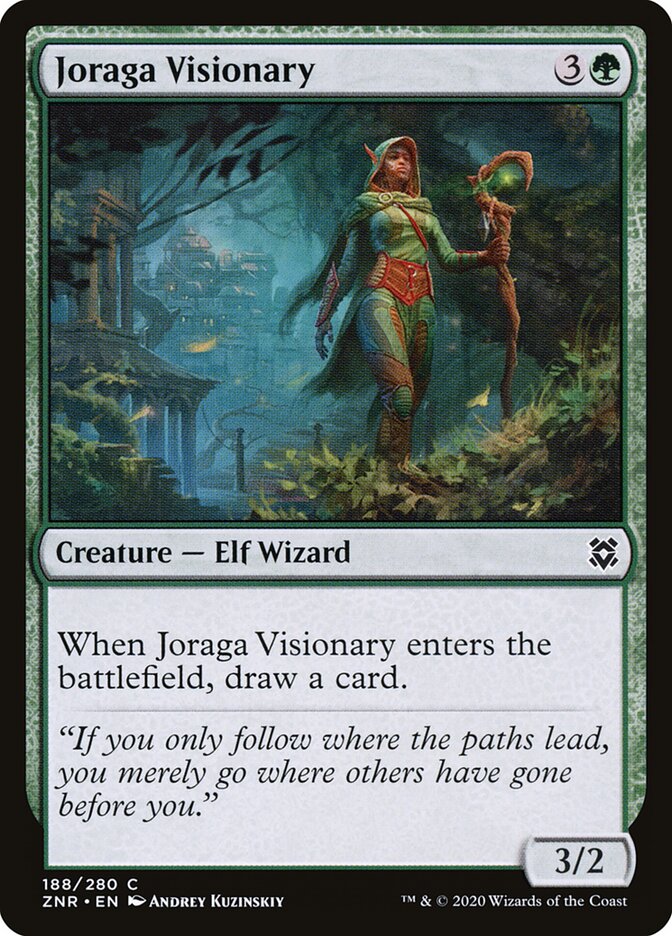 Joraga Visionary card front