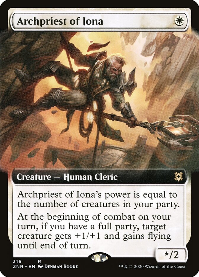 Archpriest of Iona card front