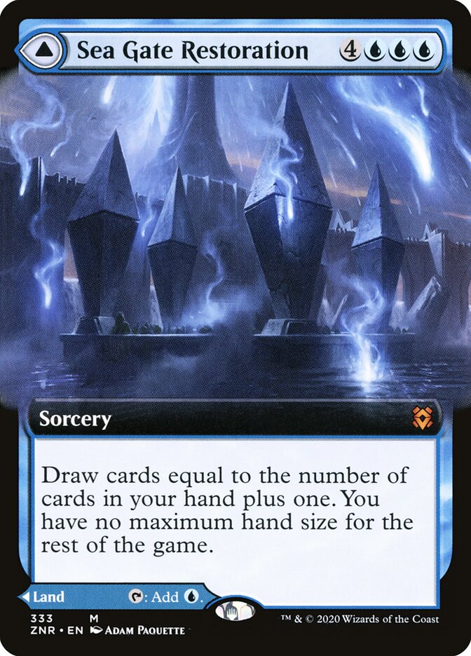 Sea Gate Restoration card front
