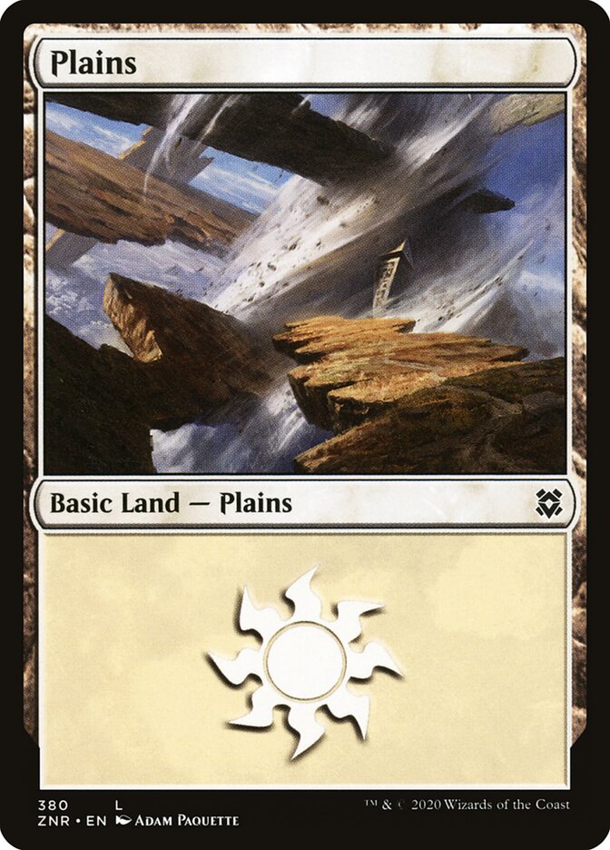 Plains card front