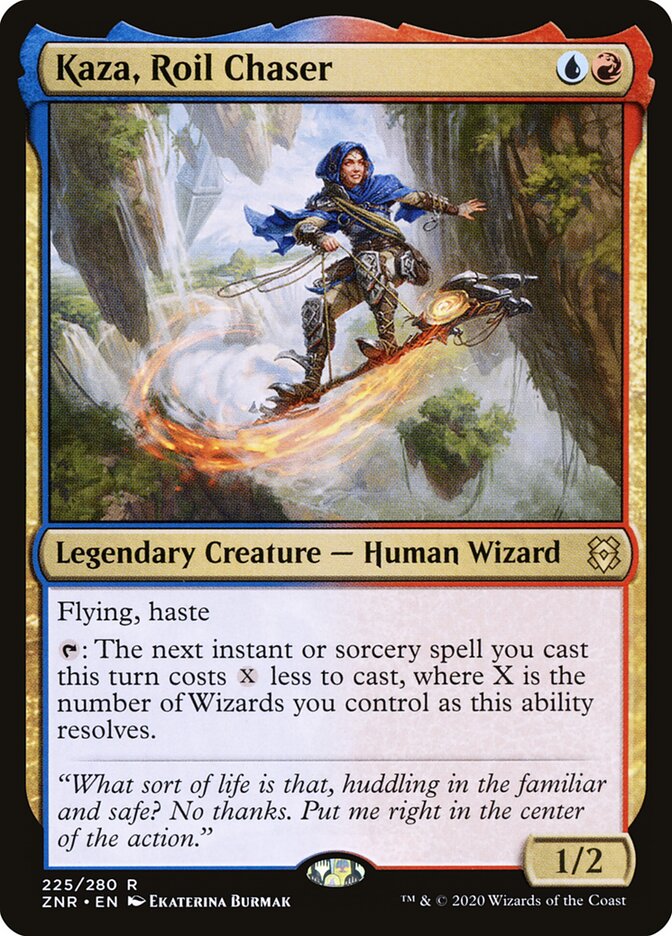 Kaza, Roil Chaser card front