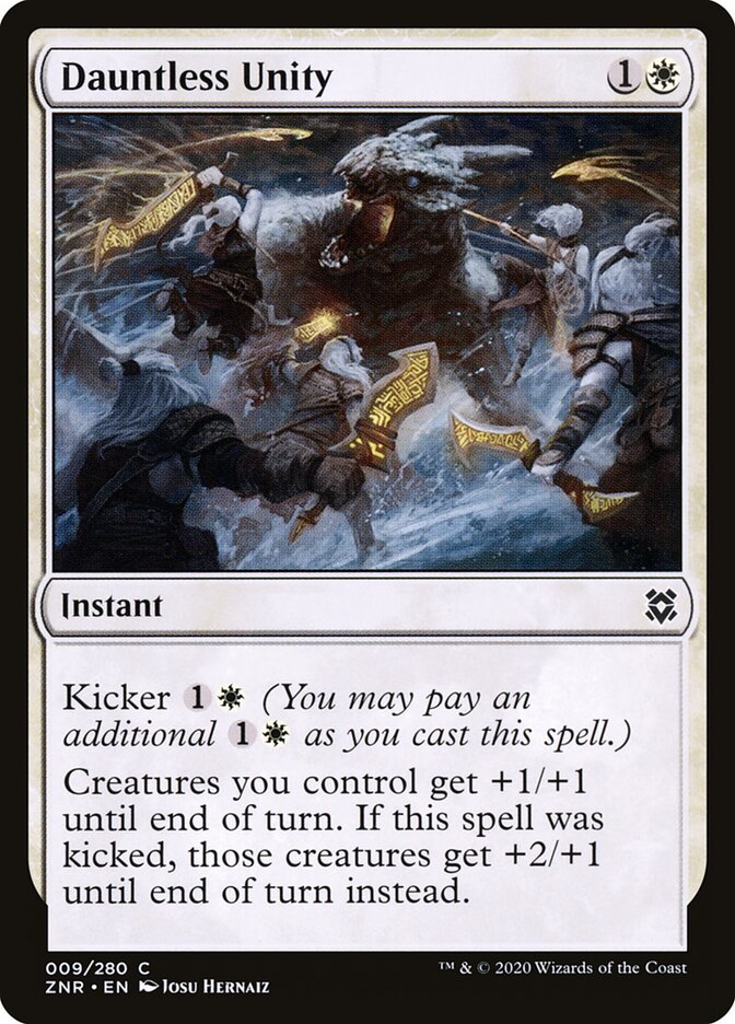 Dauntless Unity card front
