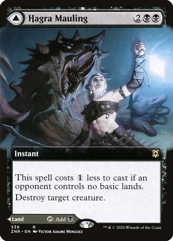 Hagra Mauling card front