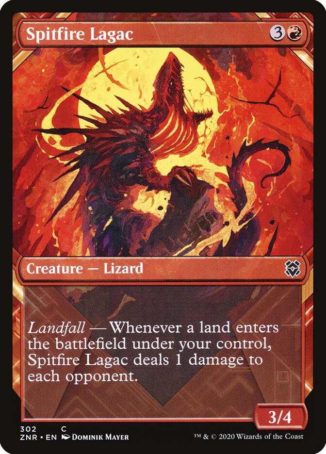 Spitfire Lagac card front