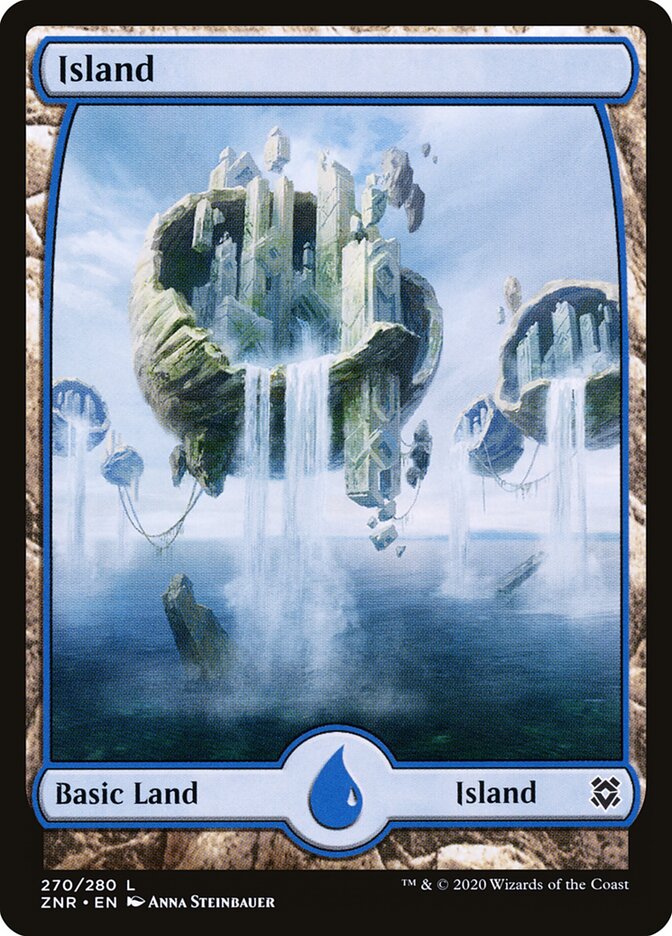 Island card front