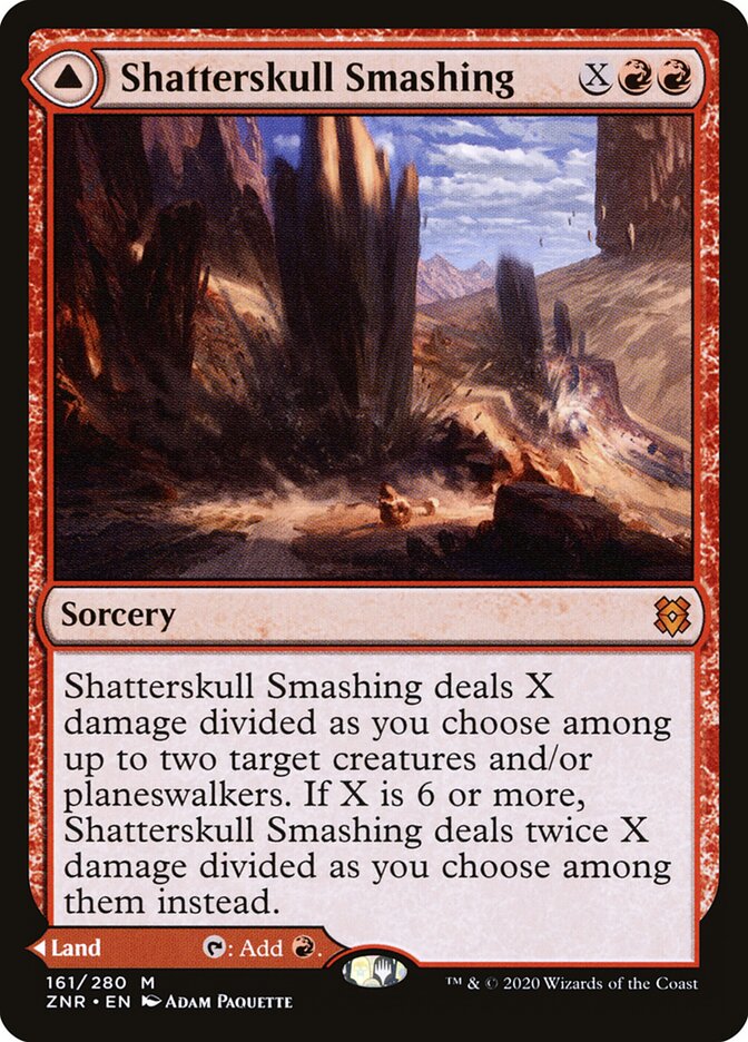 Shatterskull Smashing card front