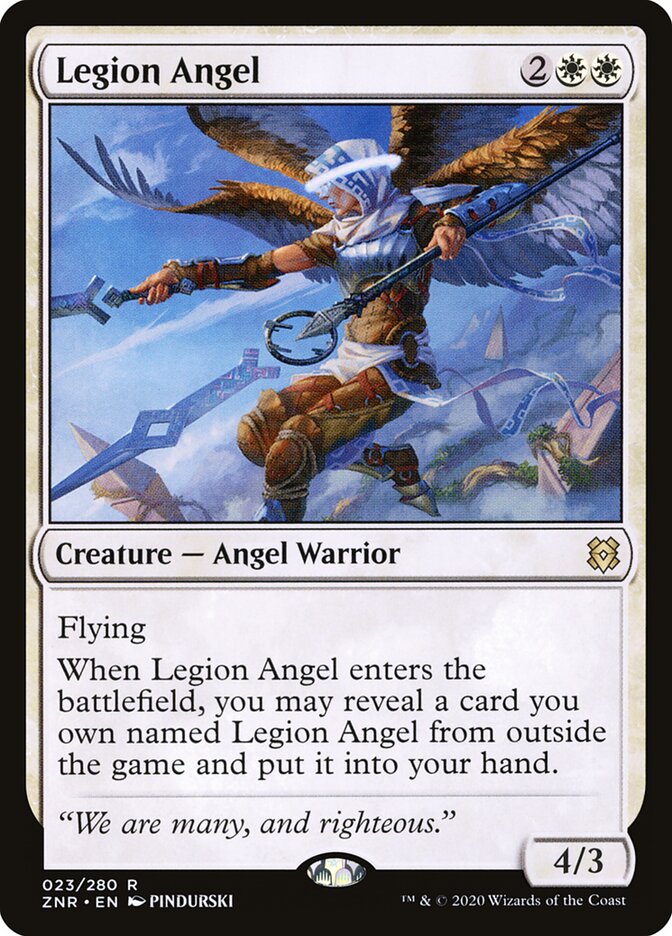 Legion Angel card front