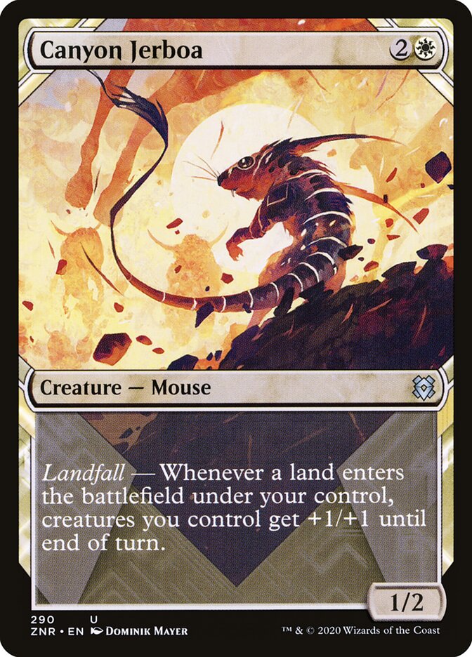 Canyon Jerboa card front