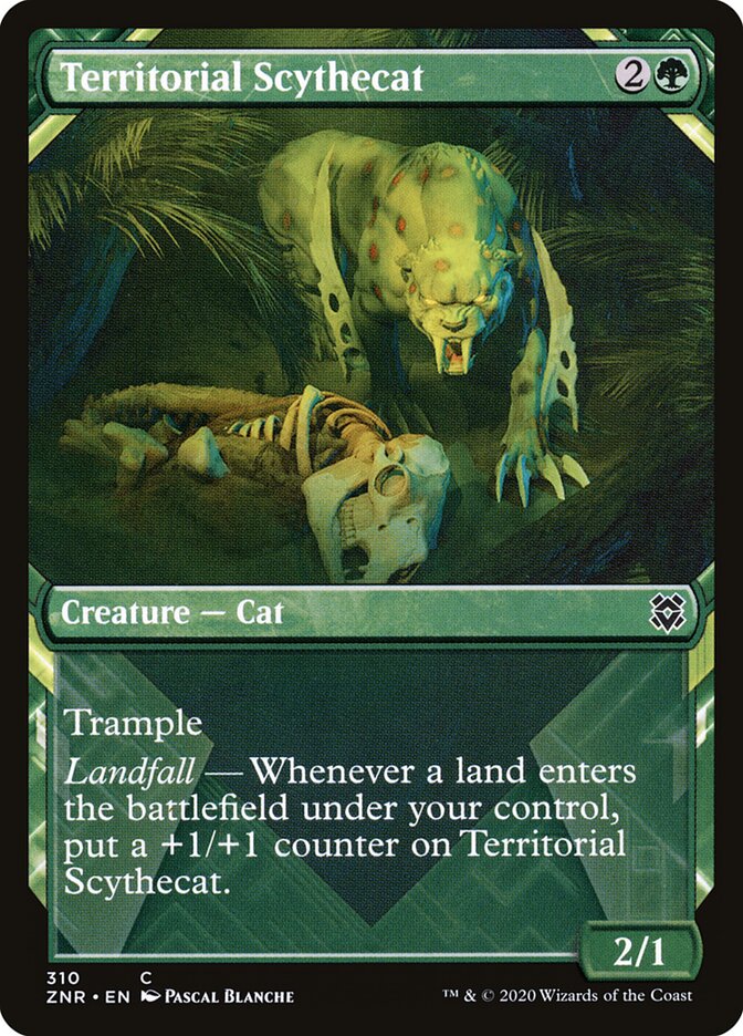 Territorial Scythecat card front