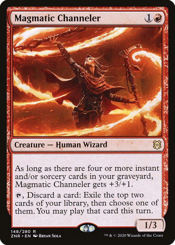 Magmatic Channeler card front