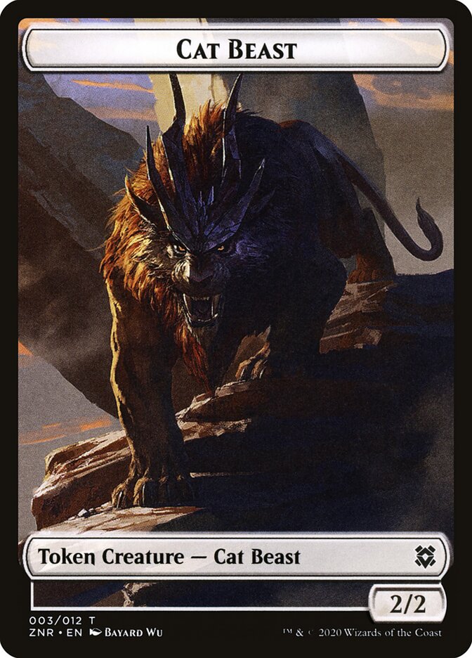 Cat Beast card front
