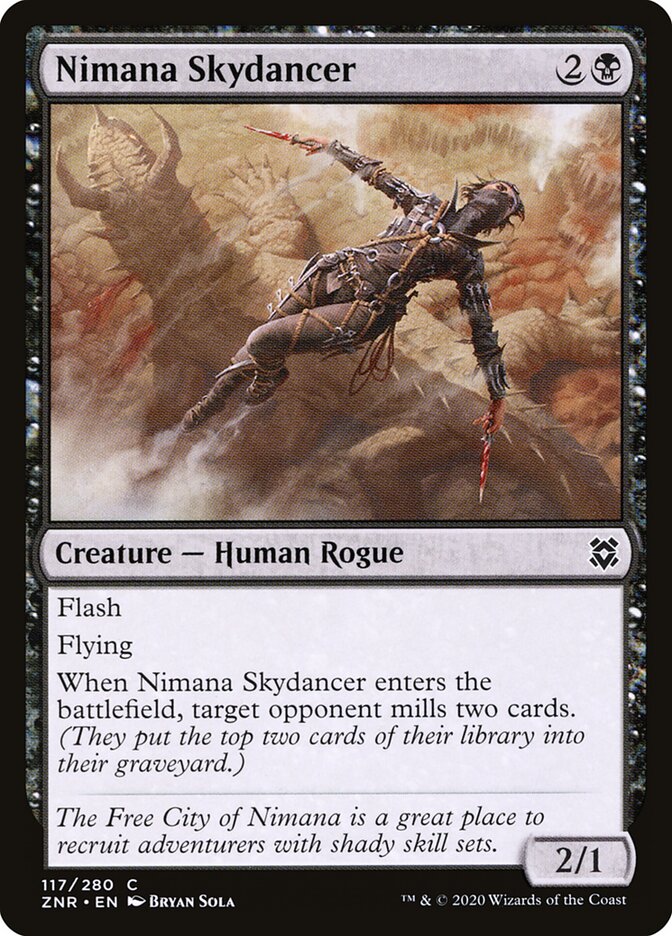 Nimana Skydancer card front