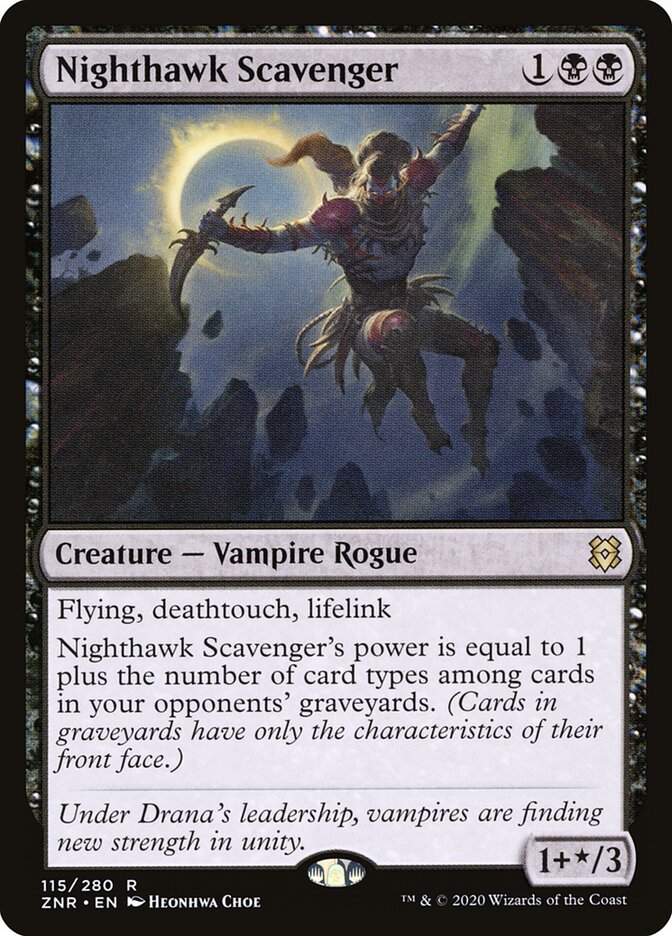 Nighthawk Scavenger card front
