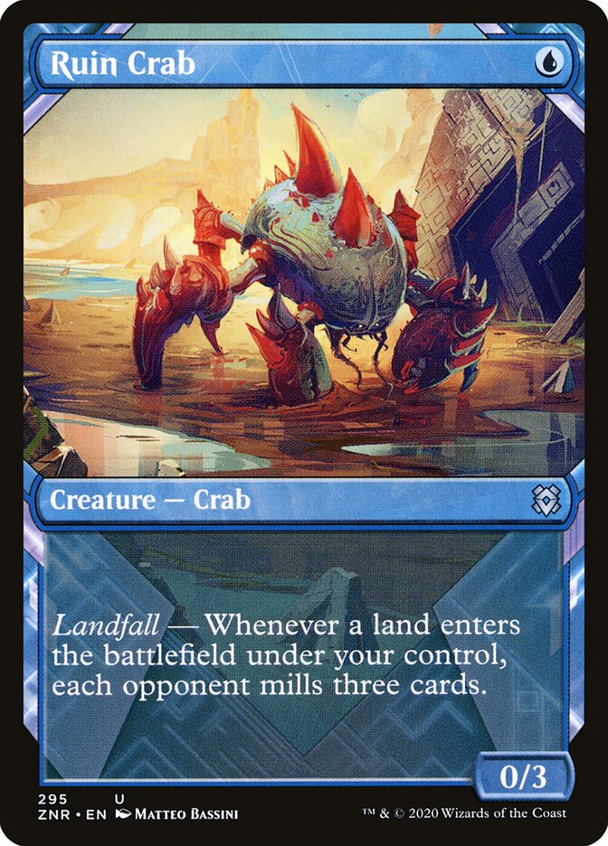 Ruin Crab card front