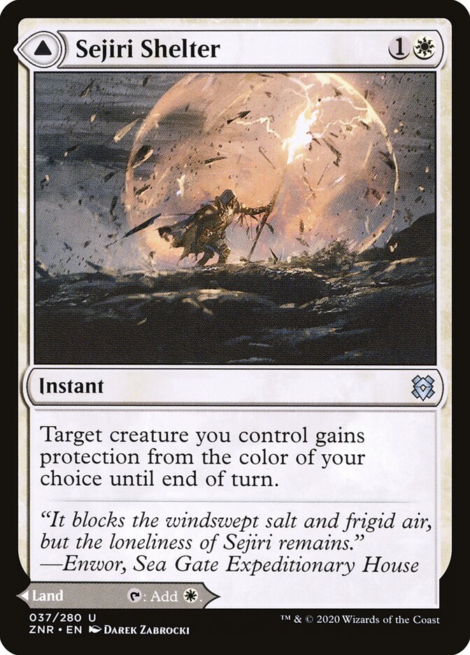 Sejiri Shelter card front