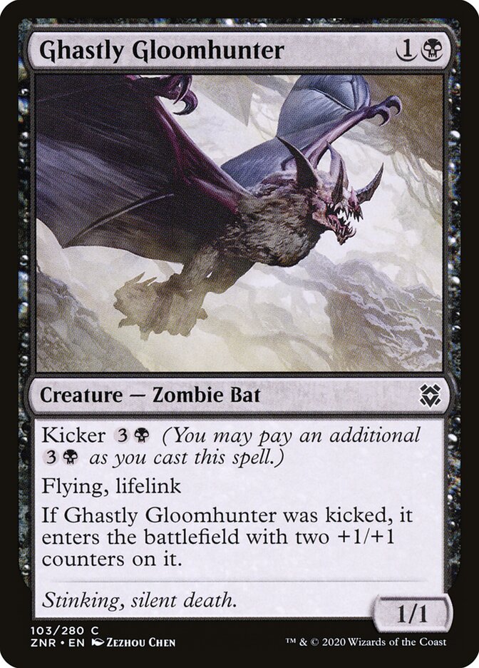 Ghastly Gloomhunter card front