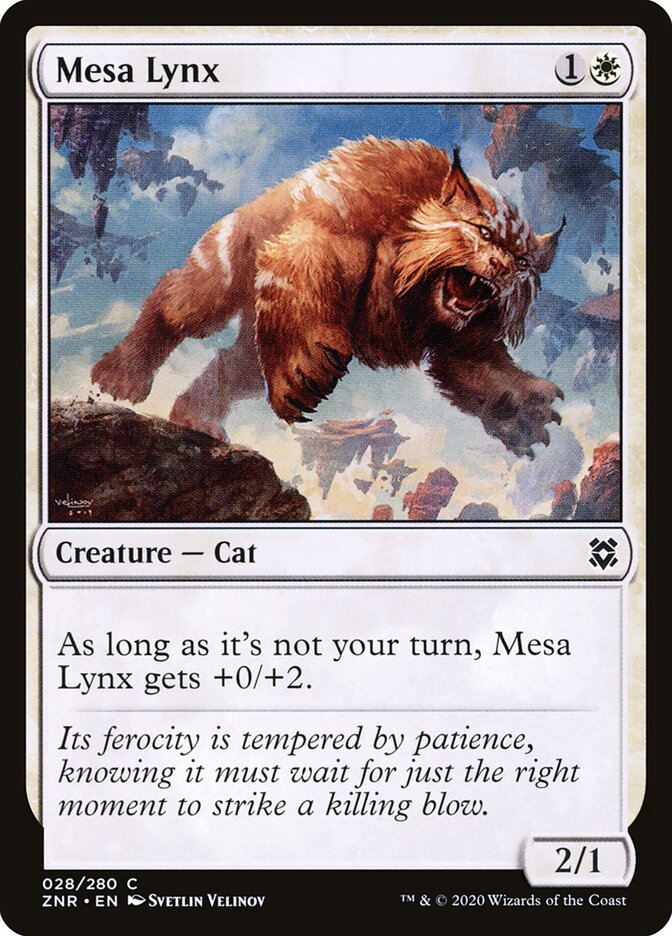Mesa Lynx card front