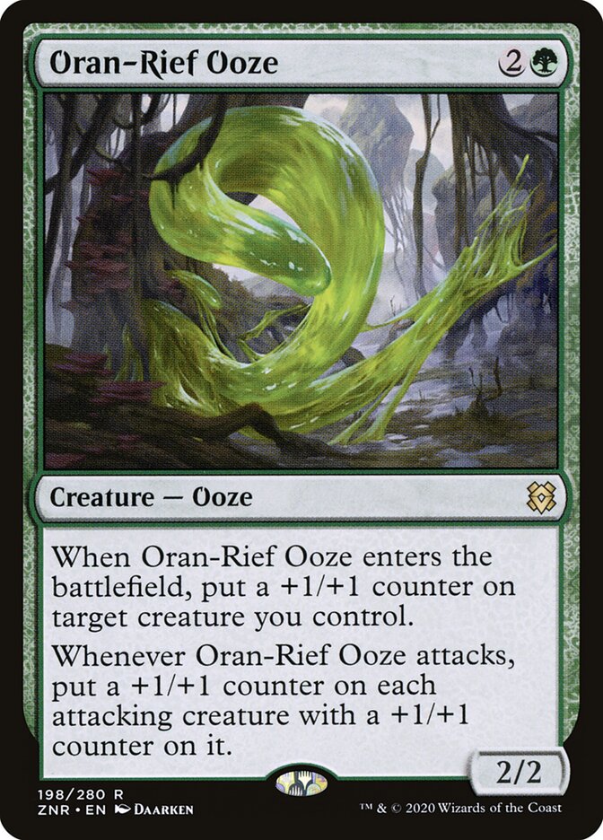 Oran-Rief Ooze card front