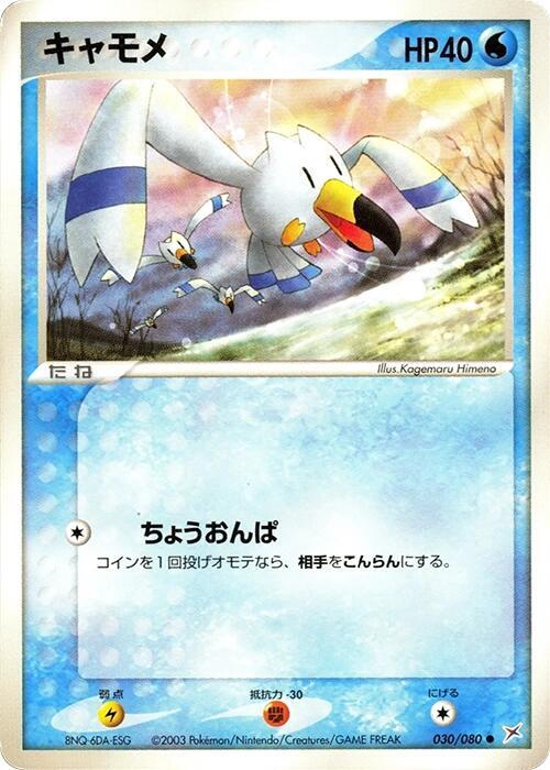 キャモメ card front