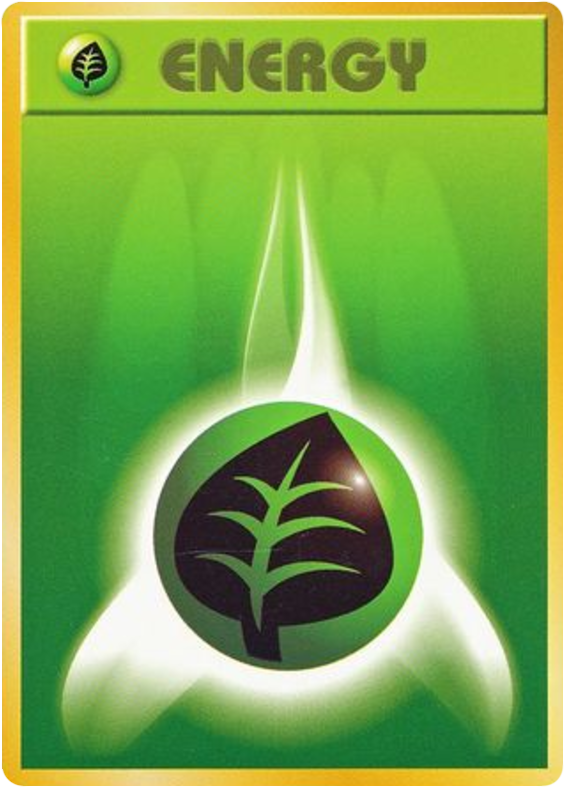 Grass Energy card front