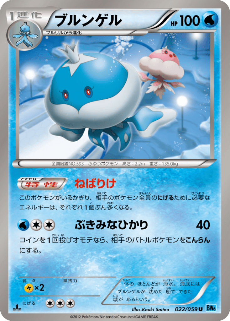 ブルンゲル card front