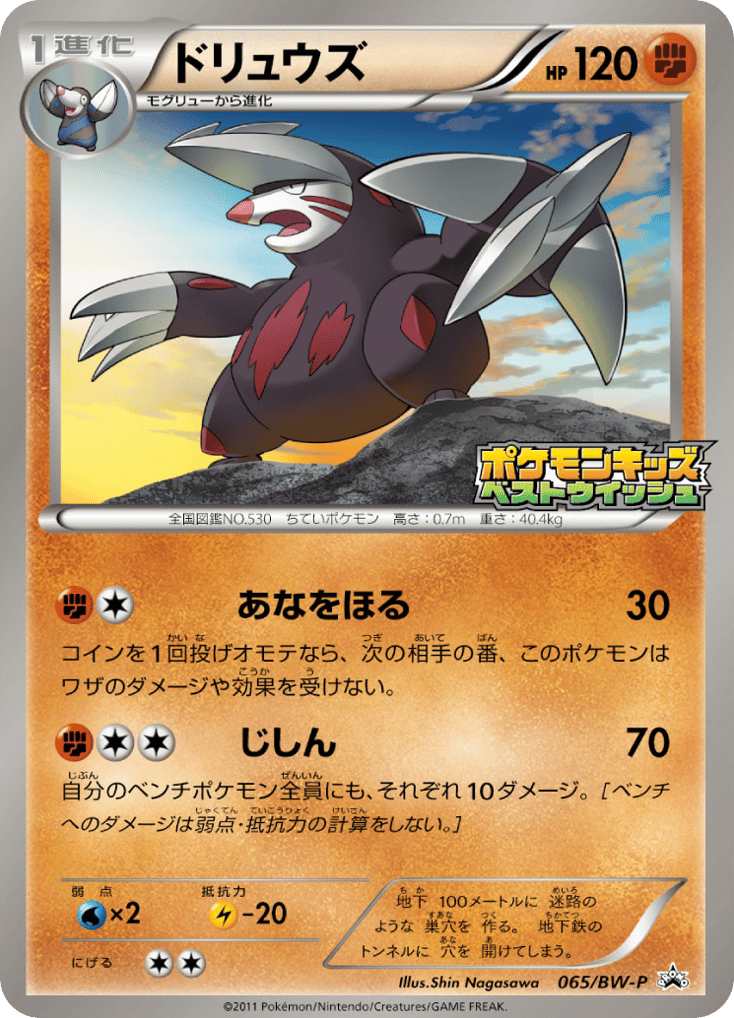 ドリュウズ card front