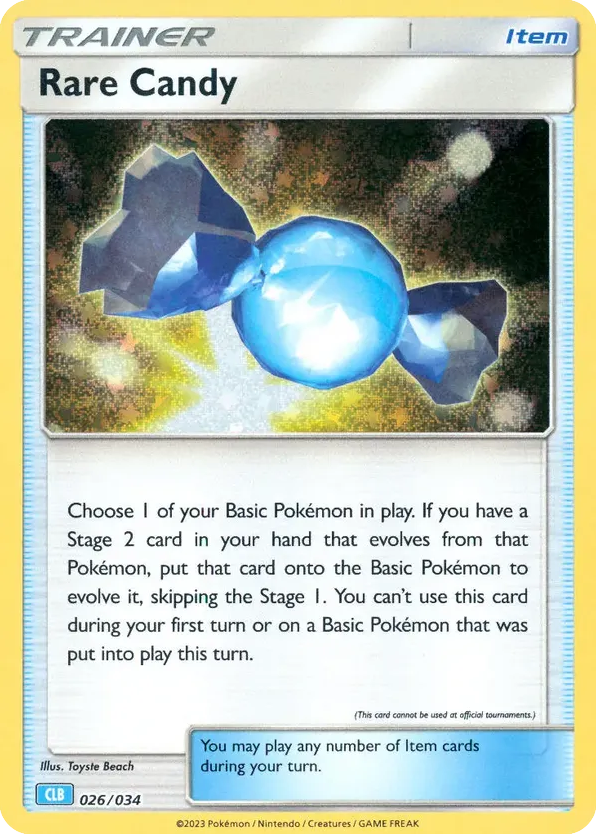 Rare Candy card front