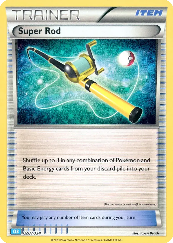 Super Rod card front