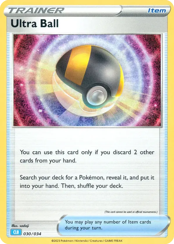 Ultra Ball card front