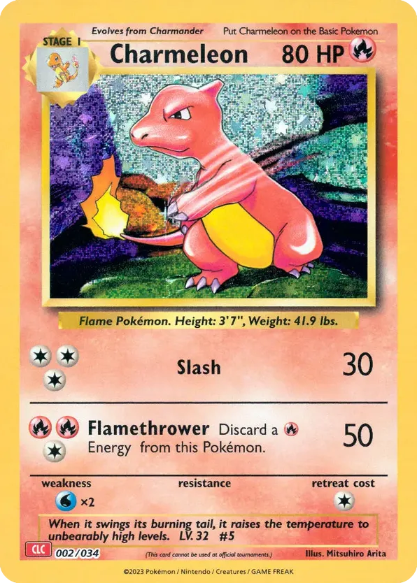 Charmeleon card front