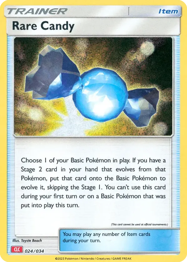 Rare Candy card front