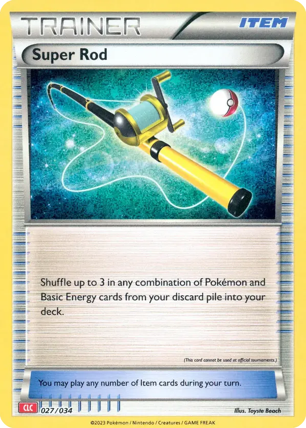 Super Rod card front