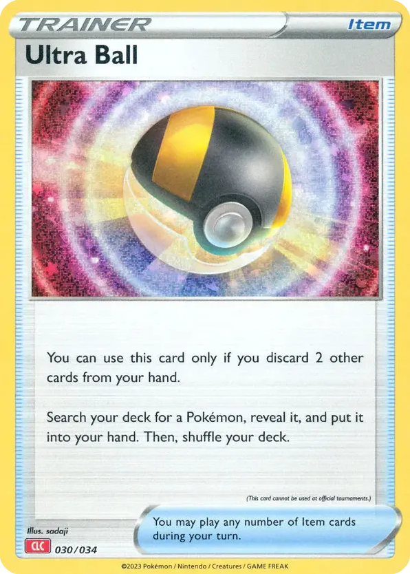 Ultra Ball card front