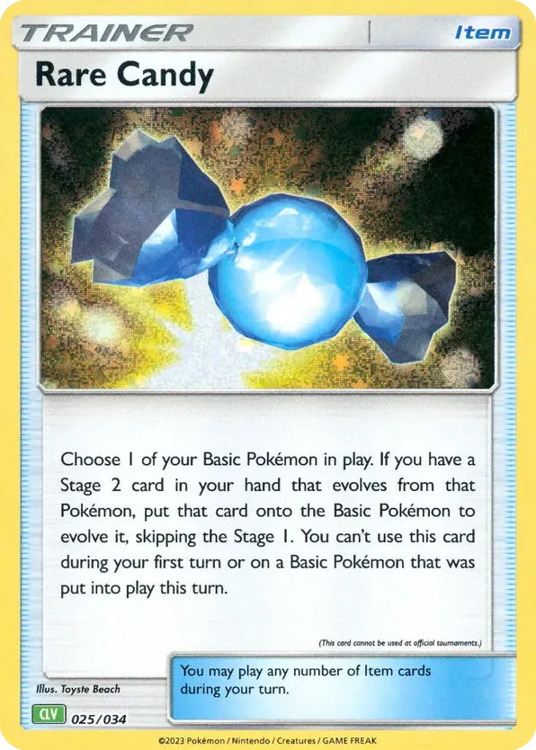 Rare Candy card front