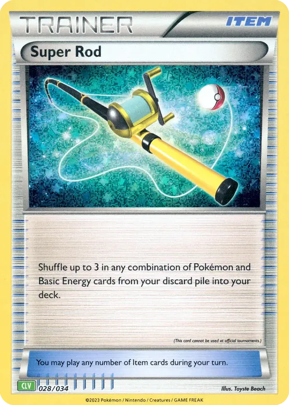 Super Rod card front