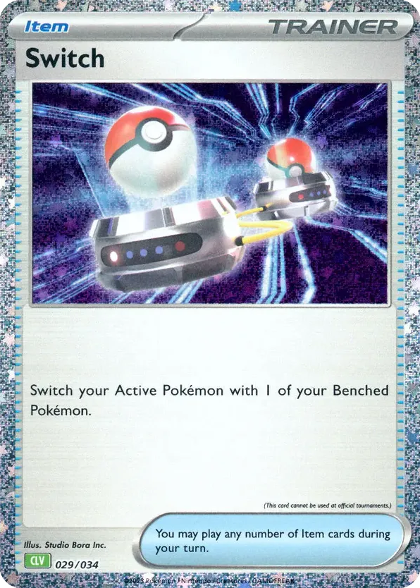 Switch  card front