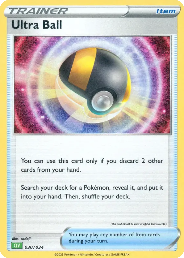 Ultra Ball card front