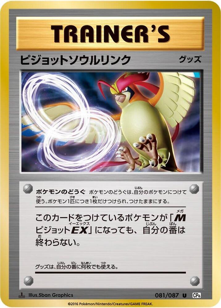ピジョットソウルリンク card front