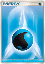 Water Energy card front