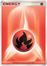 Fire Energy card front