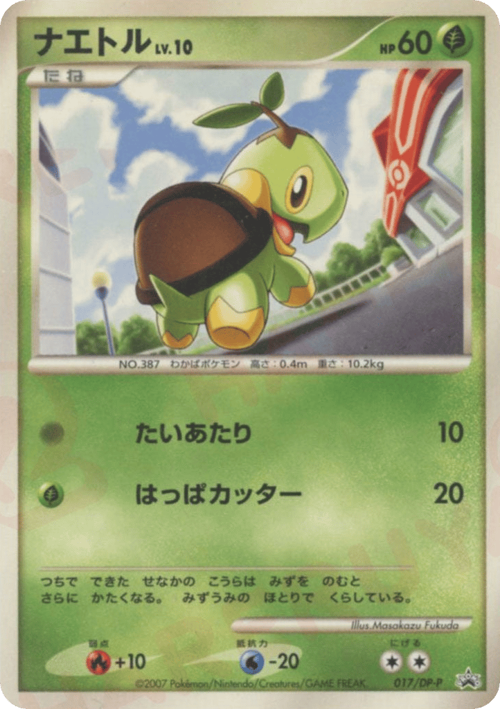 ナエトル card front