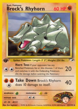 Brock's Rhyhorn